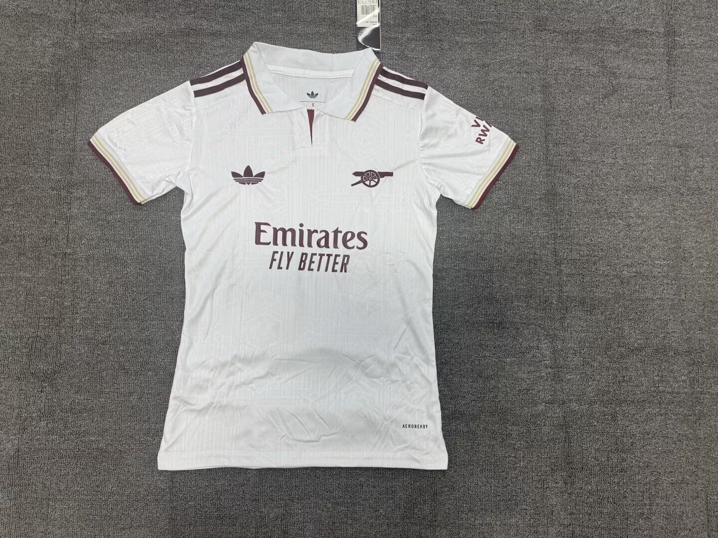 AAA Quality Arsenal Woman 25/26 Third White Soccer Jersey
